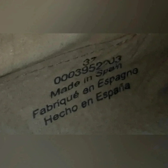 NEW FREE PEOPLE TAN BEIGE JASPER PLATFORM KNEE HIGH BOOTS SIZE 37/7 - Picture 12 of 12